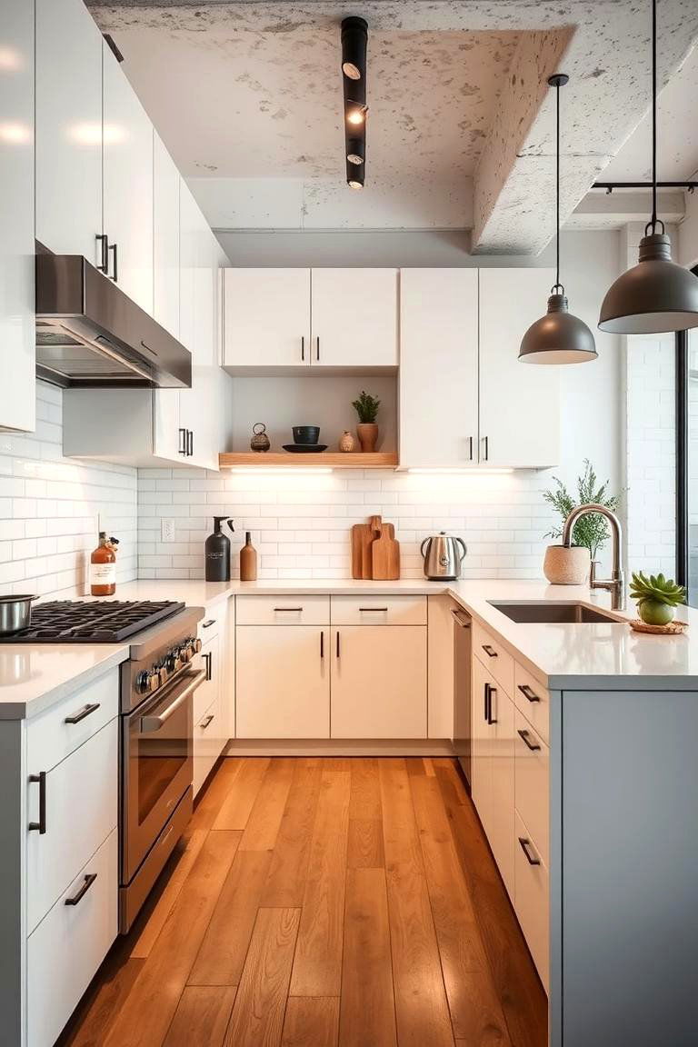 Urban Industrial Off white Kitchen Cabinets - 24 Off-white Kitchen Cabinets