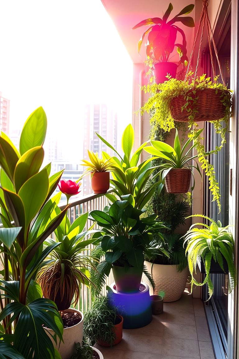 Urban Jungle Setup - 24 Balcony Garden Ideas