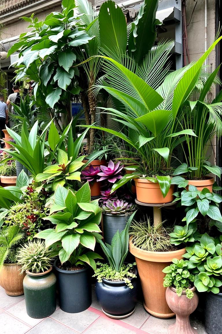 Urban Jungle Vibes - 24 Small Garden Ideas
