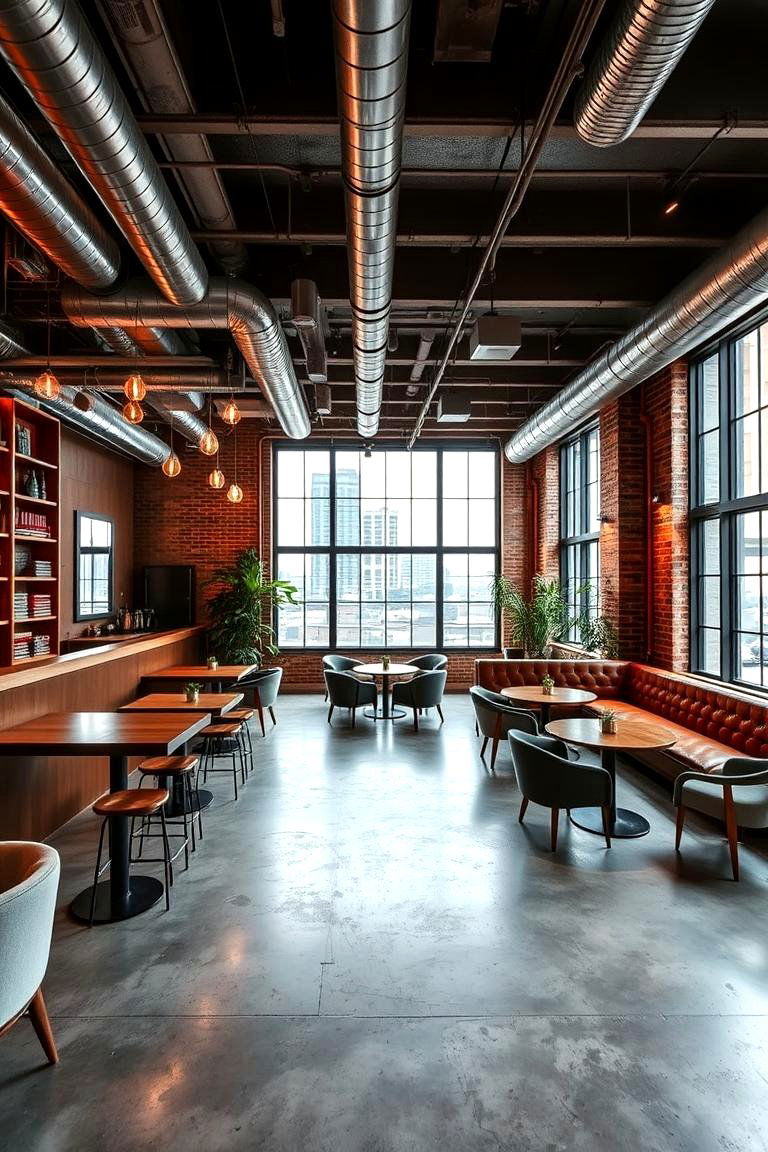 Urban Loft Cigar Lounge - 24 Cigar Room Ideas