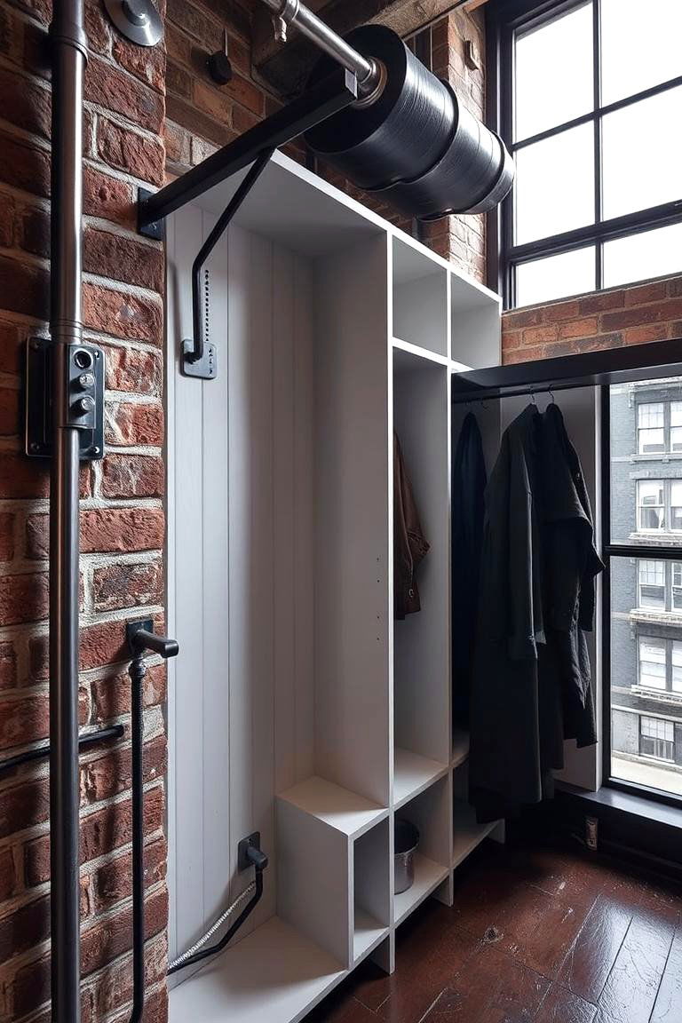 Urban Loft Coat Closet - 24 Coat Closet Ideas