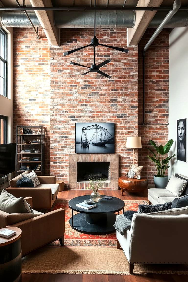 Urban Loft Inspiration - 24 Dulux Egyptian Cotton Living Room Ideas
