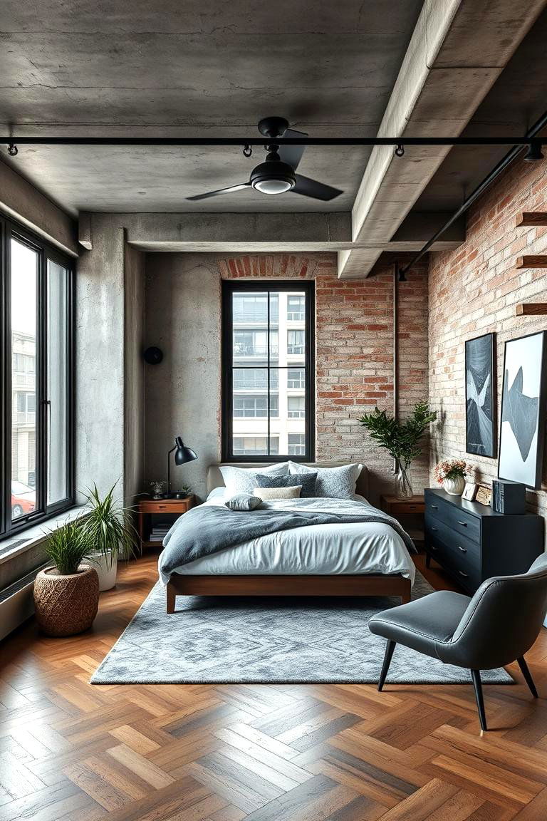 Urban Loft Vibes - 24 Loft Bedroom Ideas