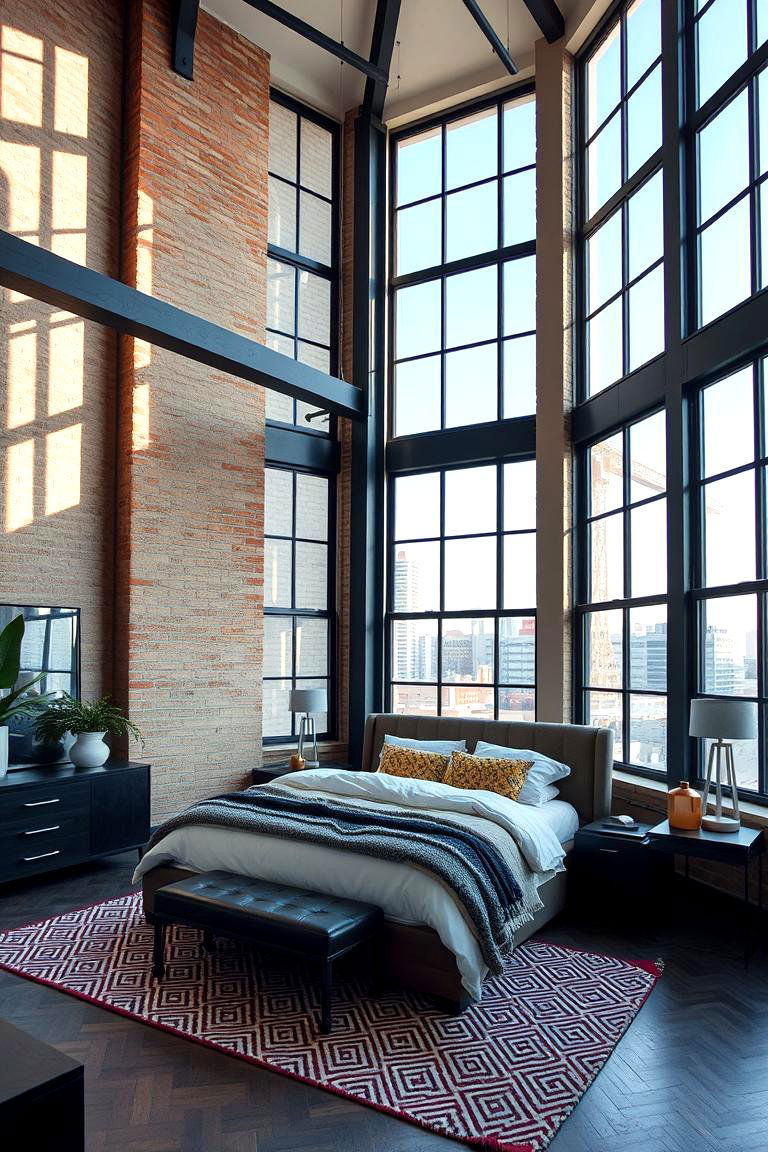 Urban Loft Vibes - 24 Bedroom Ideas For Couples