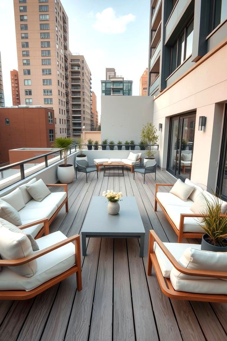 Urban Minimalist Design - 24 Patio Deck Ideas