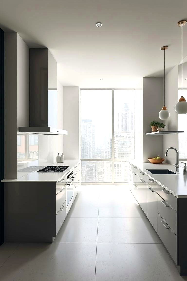 Urban Minimalist - 24 White Kitchen Backsplash Ideas