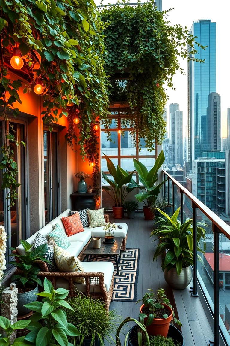 Urban Oasis Retreat - 24 Loft Balcony Ideas