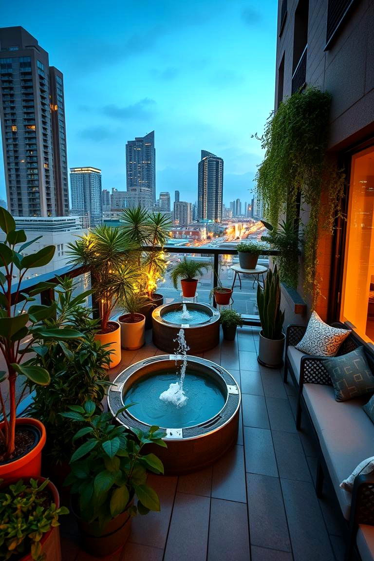 Urban Oasis Retreat - 24 Large Balcony Ideas