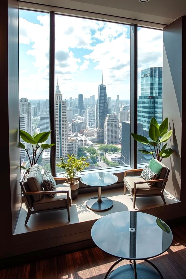 Urban Oasis Window Seat - 24 Window Seat Ideas