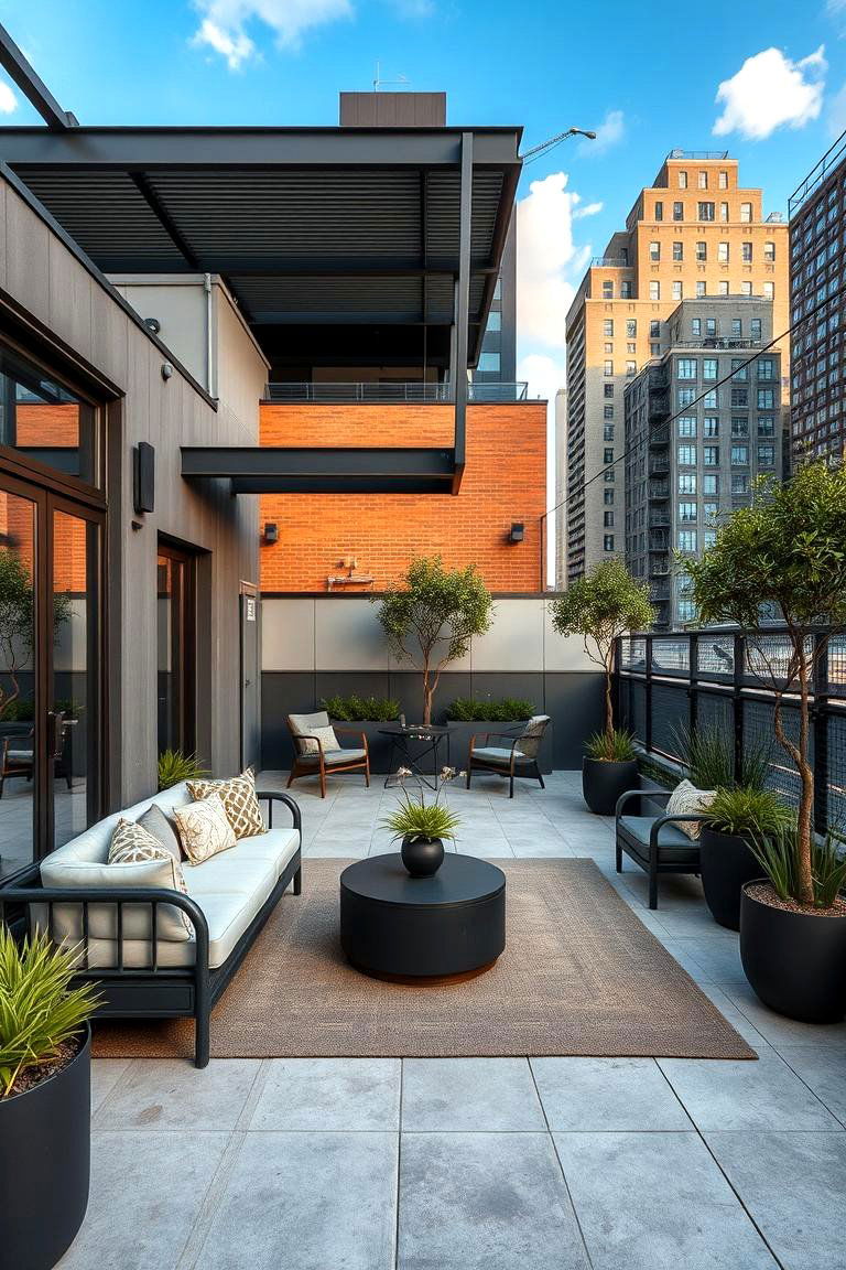 Urban Retreat Ground Deck - 24 Ground Level Deck Ideas