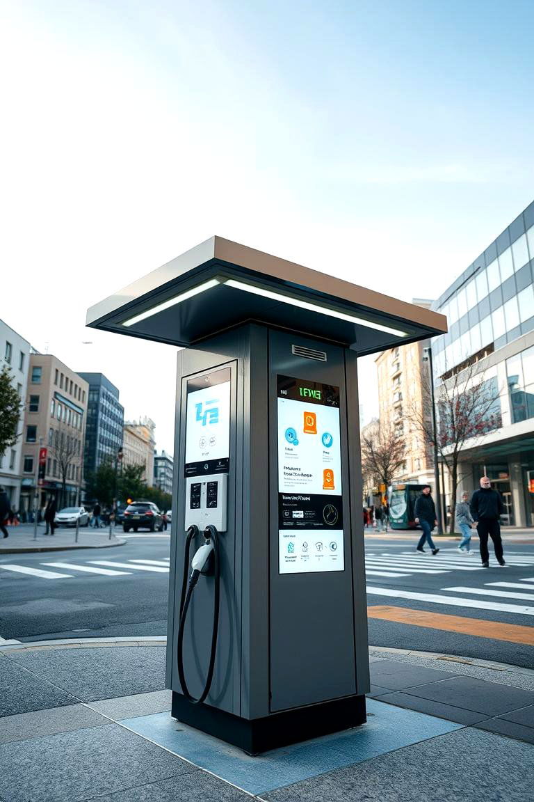Urban Street Charging Kiosk - 24 charging station ideas