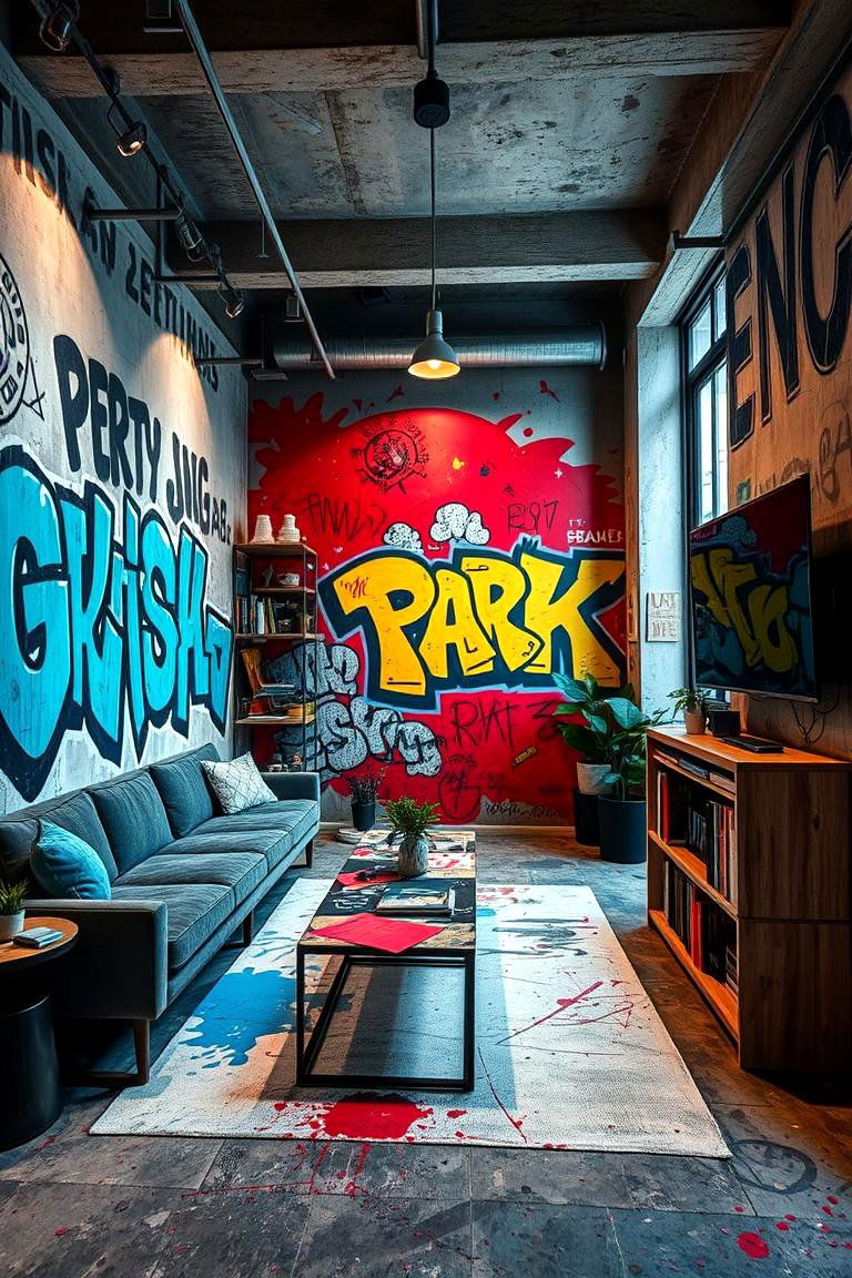 Urban Street Style Room - 24 Boys Room Ideas