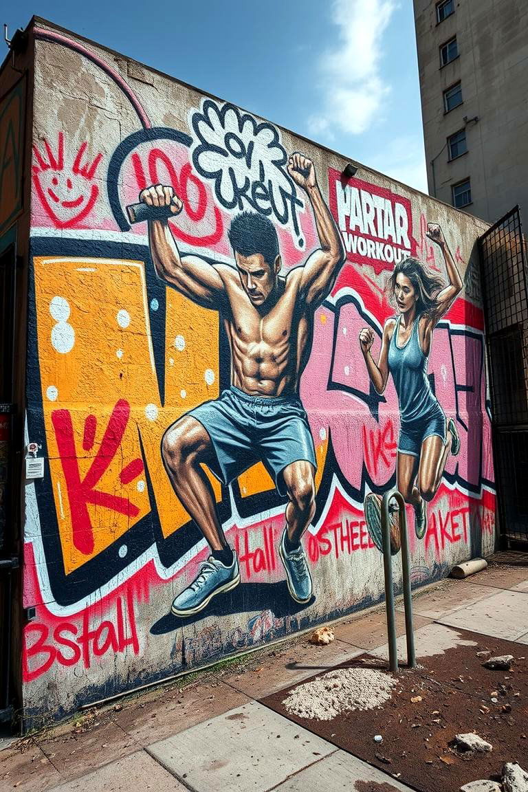 Urban Street Workout - 24 Gym Murals