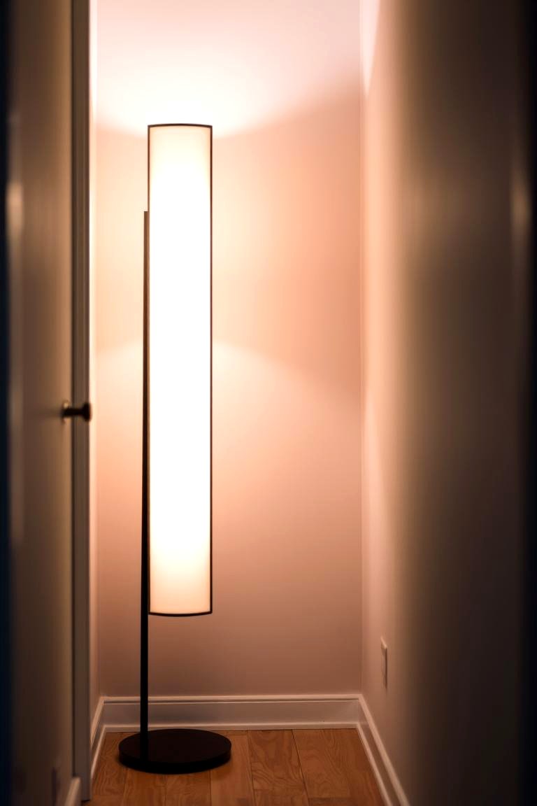 Use Floor Lamps for Accent Lighting - 24 Narrow Hallway Lighting Ideas