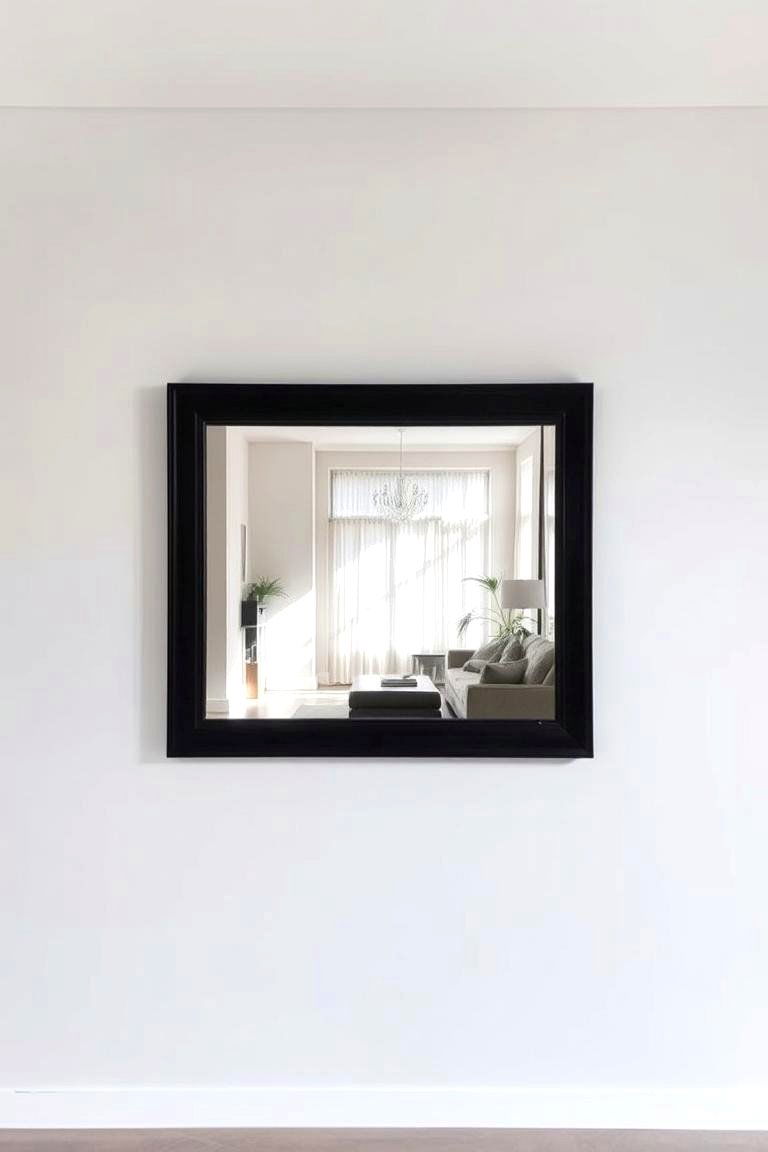 Use Mirrors to Enhance Space - 24 Long Living Room Ideas
