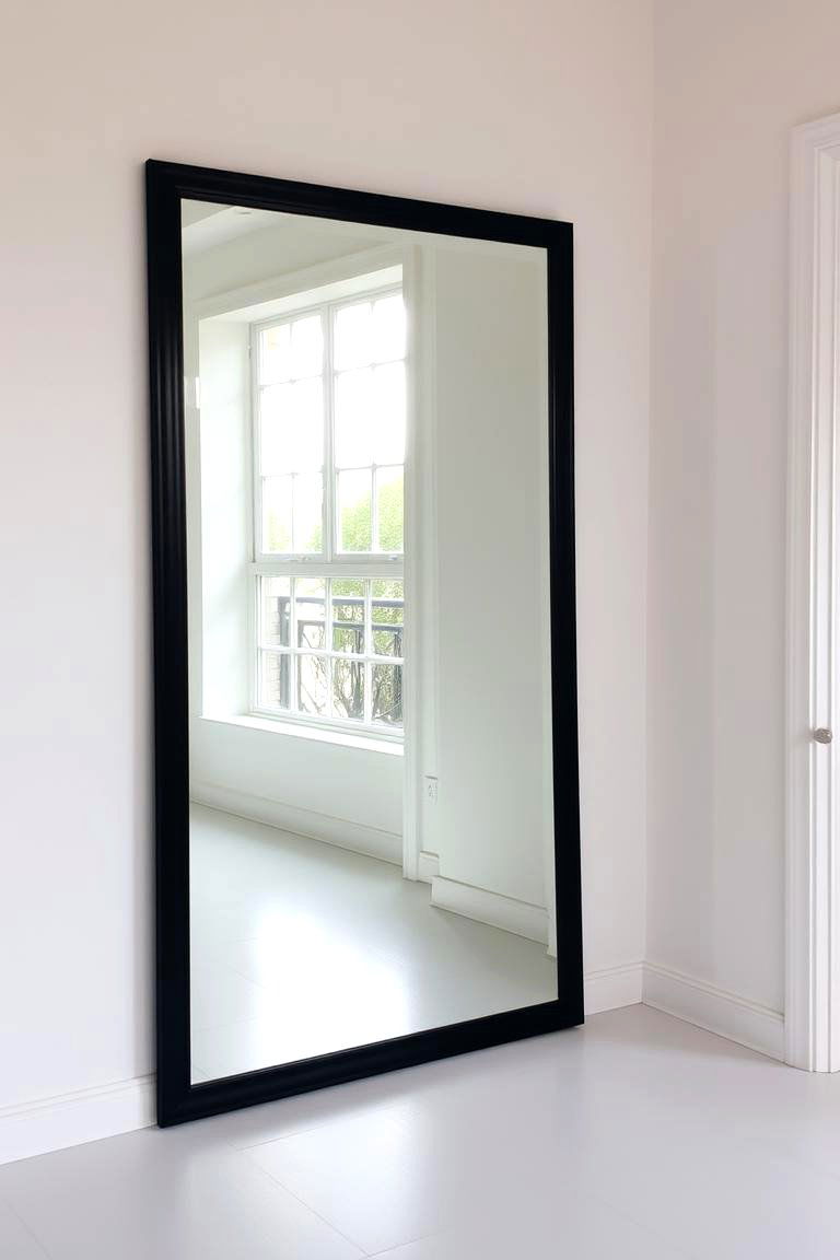 Use Mirrors to Open Up the Space - 24 Apartment Decorating Ideas