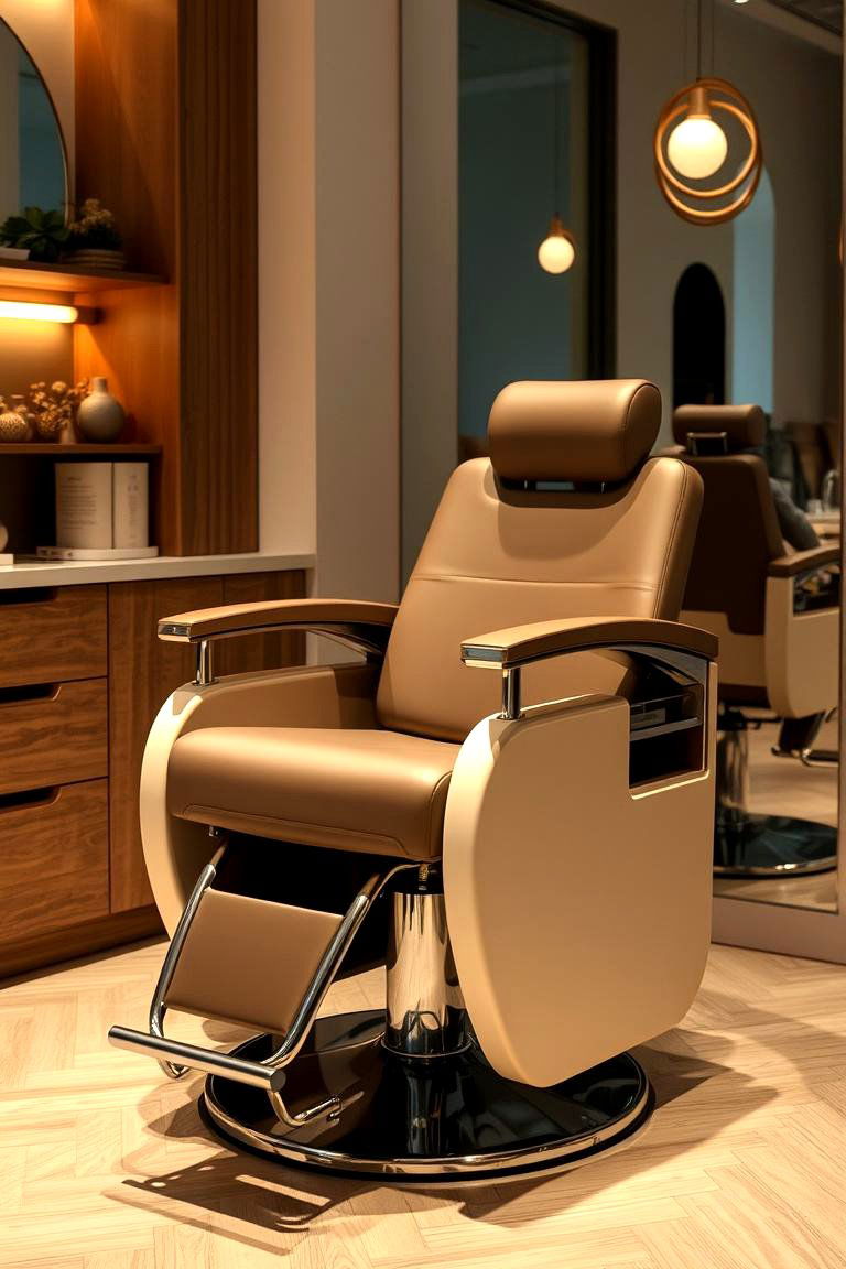 Use Multi Functional Furniture - 24 Small Salon Interior Design Ideas