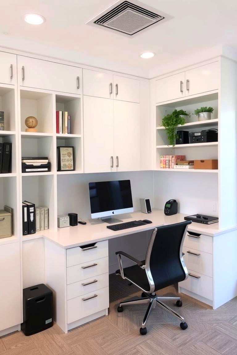 Use Multi Functional Storage - 24 Home Office Decor Ideas