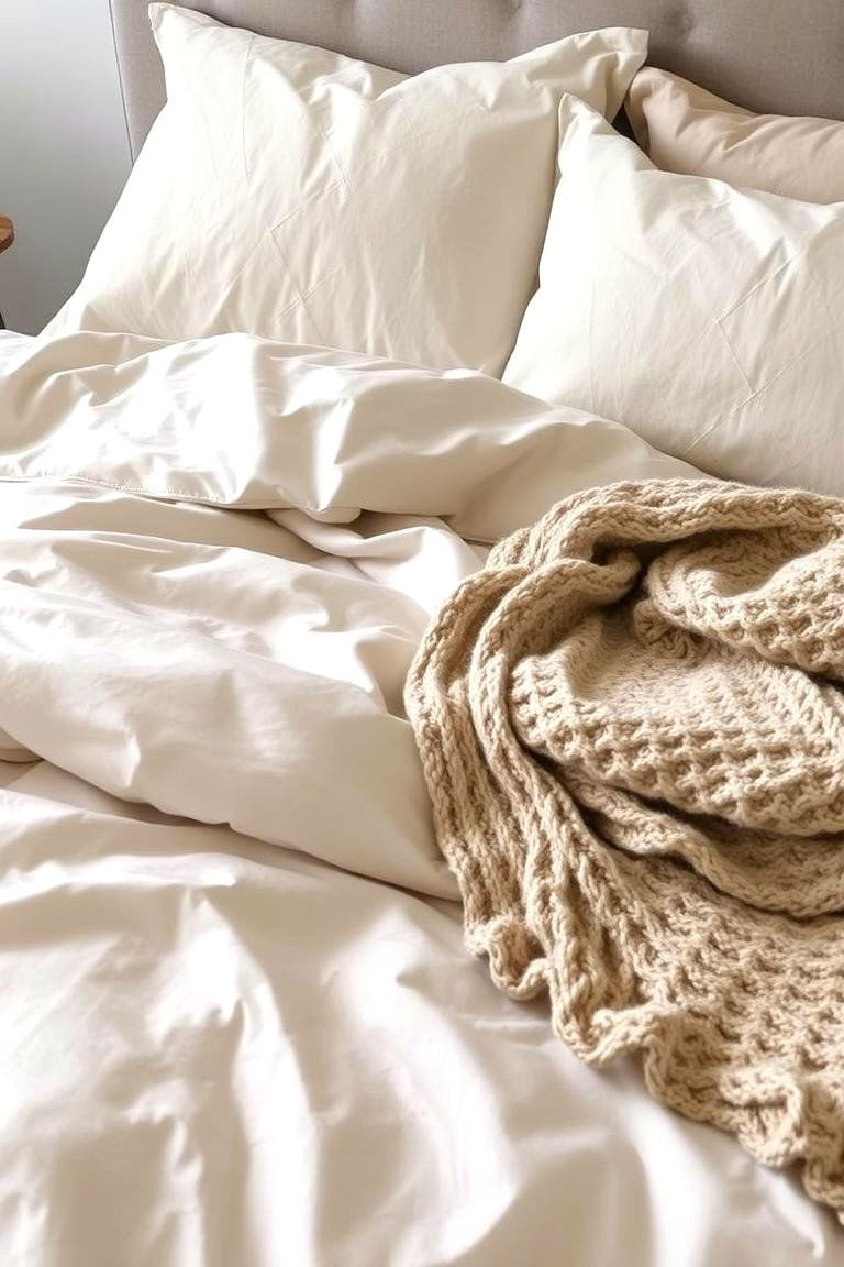 Use Texture to Add Depth - 24 Relaxing Bedroom Ideas