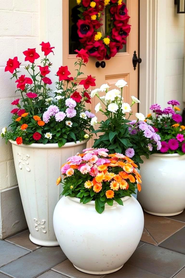Use Unique Planters - 24 Curb Appeal Ideas