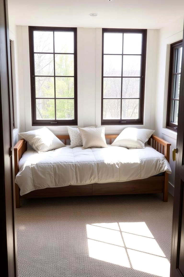 Use a Daybed for Flexibility - 24 Small Guest Bedroom Ideas