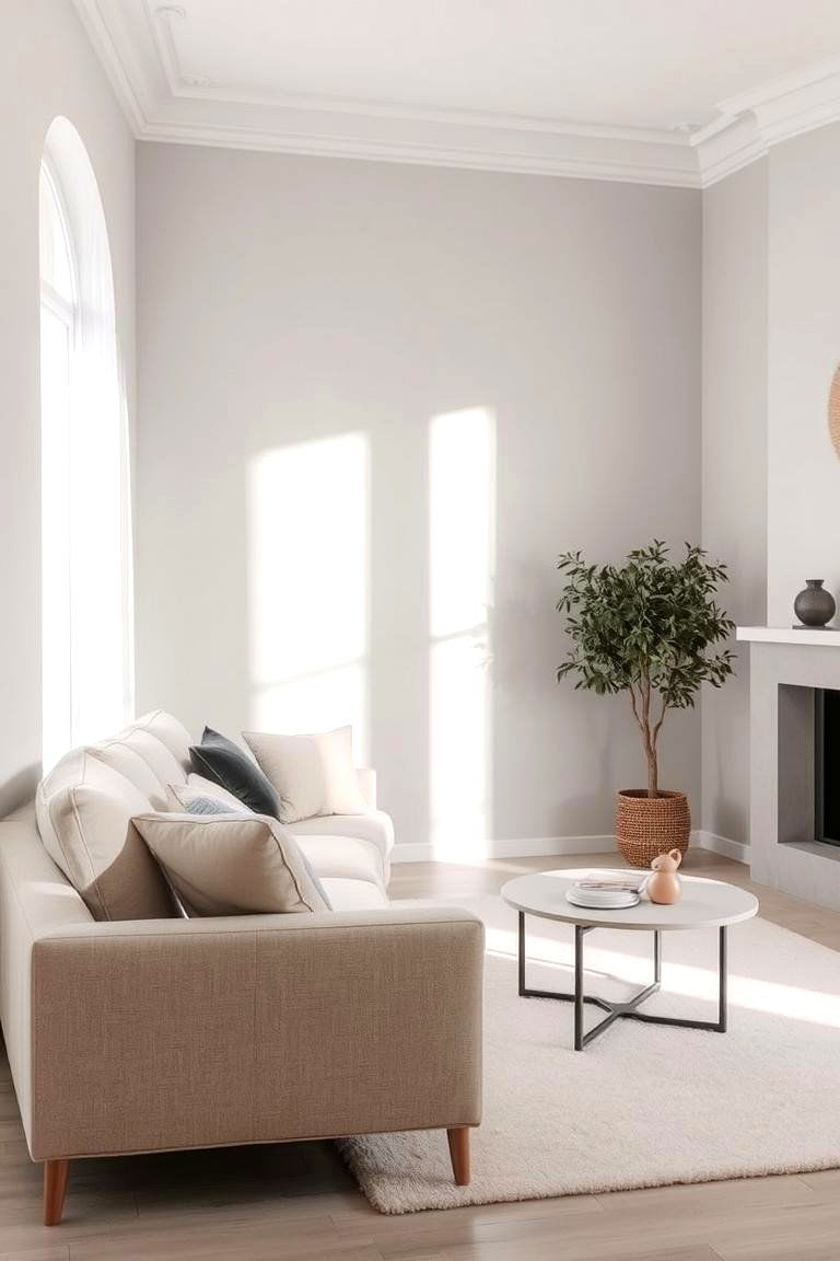 Using Neutral Tones for a Calm Environment - 24 Living Room Design Ideas
