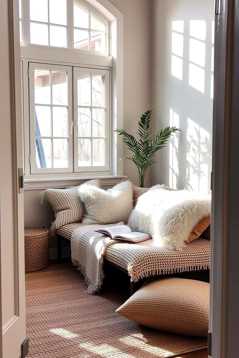 Using Textures to Add Warmth - 24 Open Floor Plan Ideas