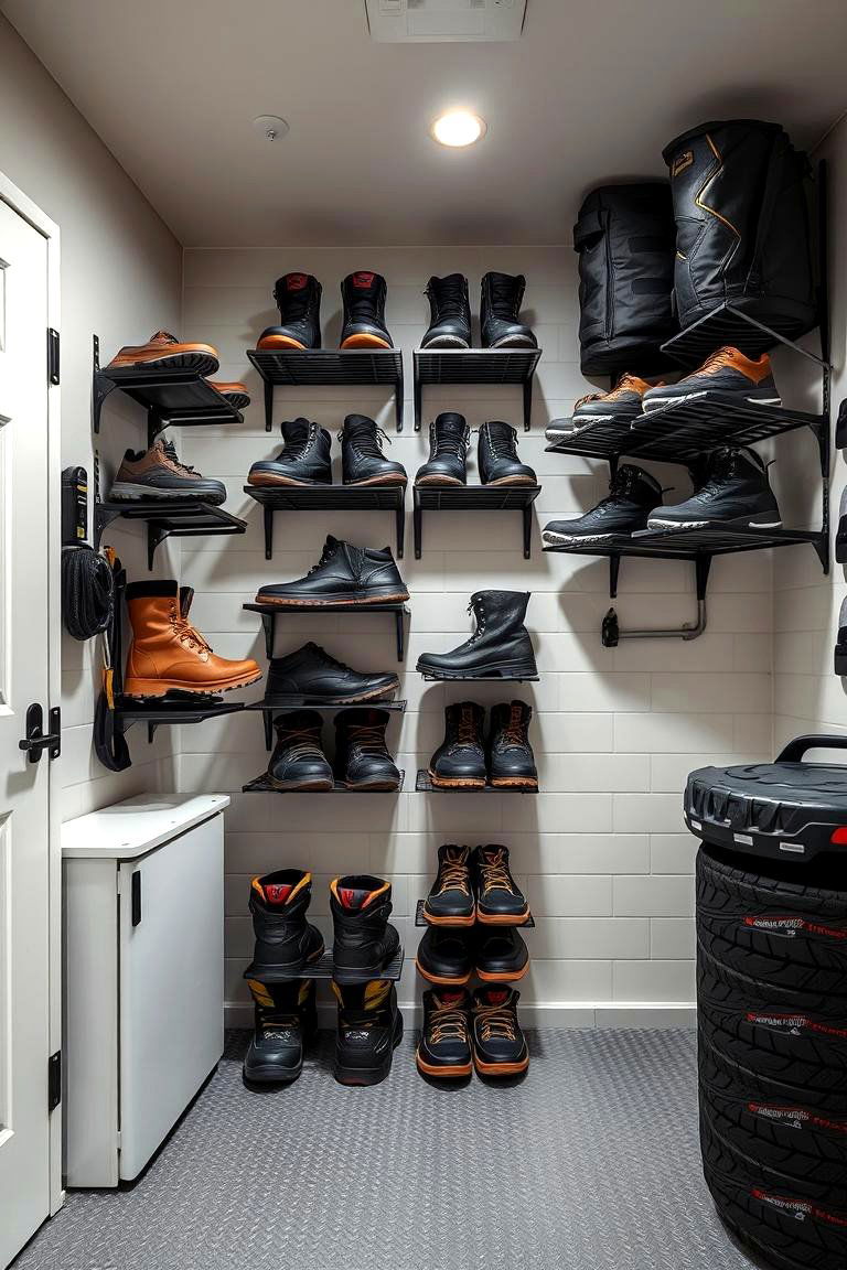 Utility Room Boot Storage - 24 Boot Storage Ideas