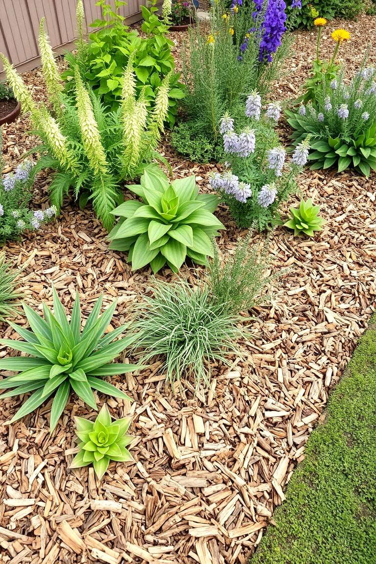 Utilize Mulch Effectively - 24 Xeriscape Ideas