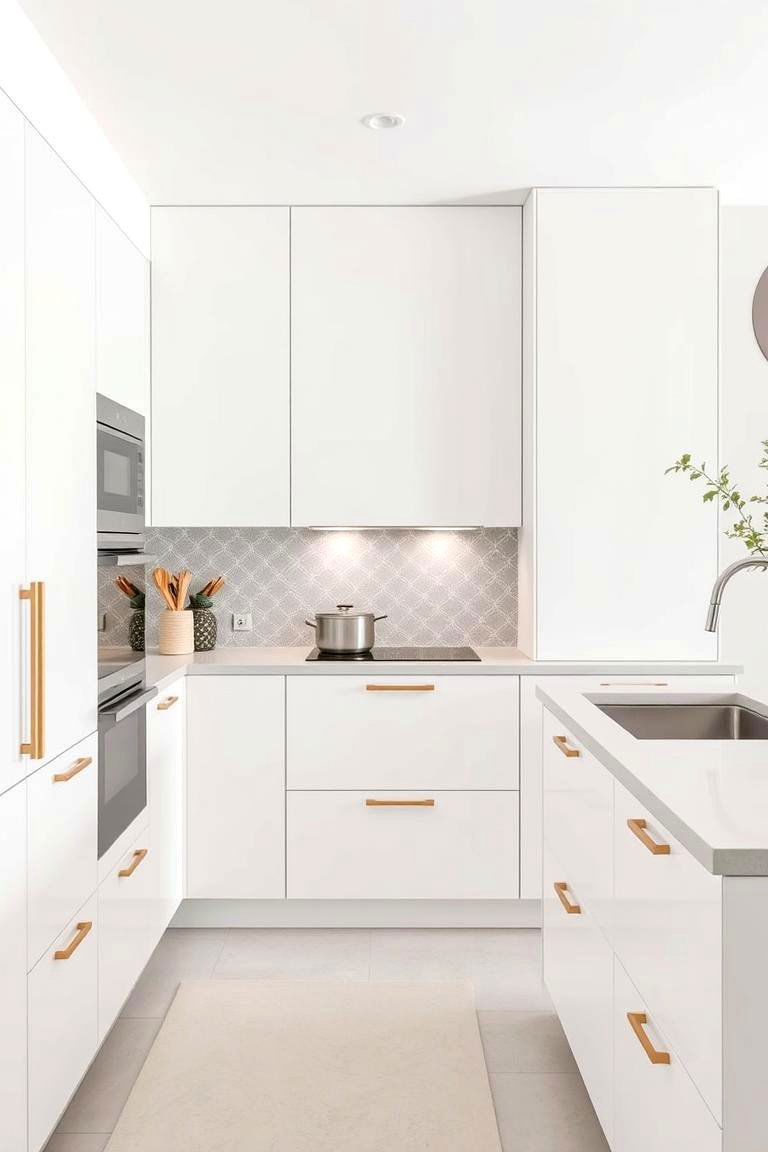 Utilize Pegboard Organizers - 24 Mid-century Modern Kitchen Ideas