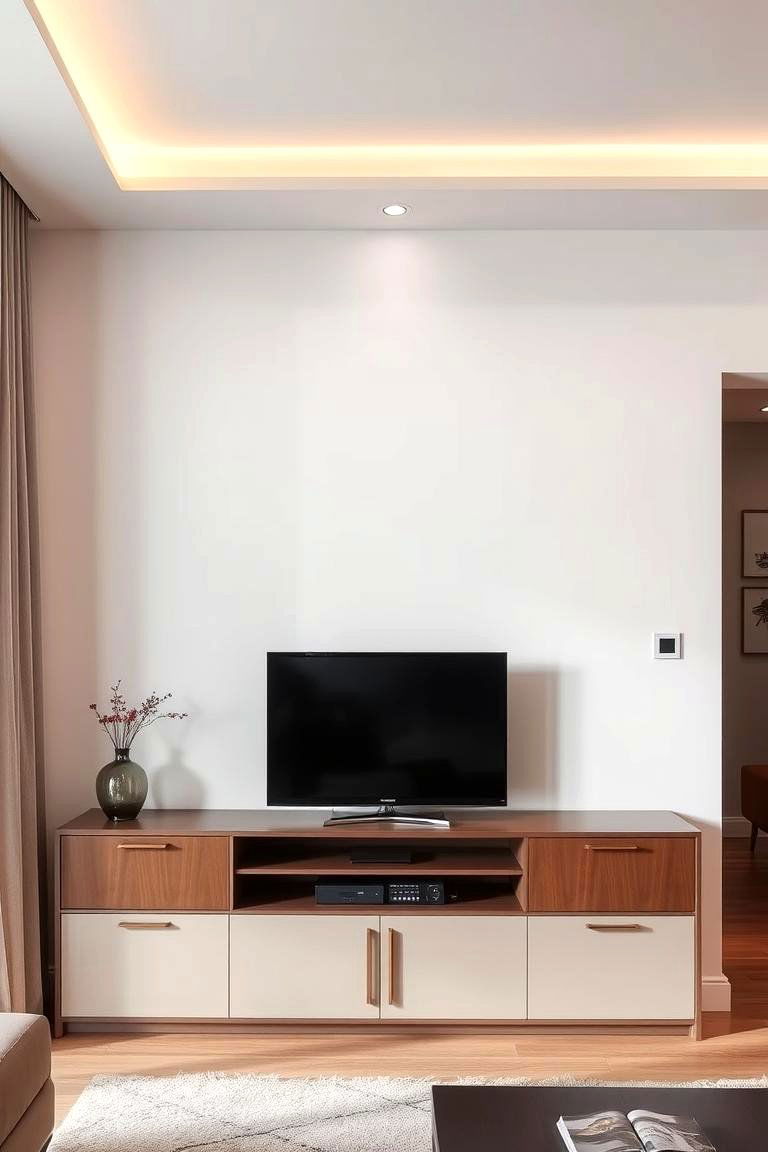 Utilizing Wall Space for Entertainment - 24 Small Apartment Ideas for Guys