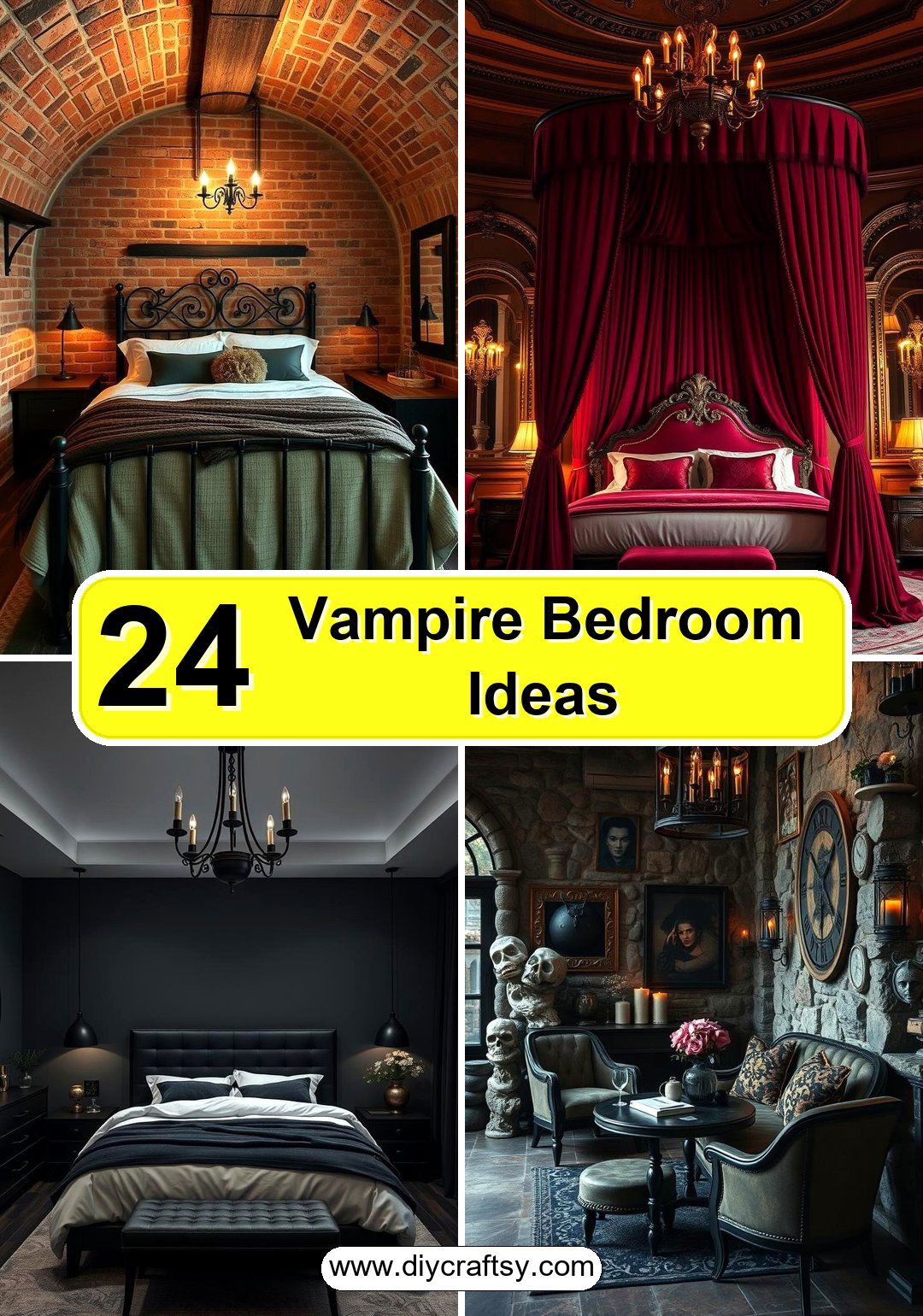 Vampire Bedroom Ideas