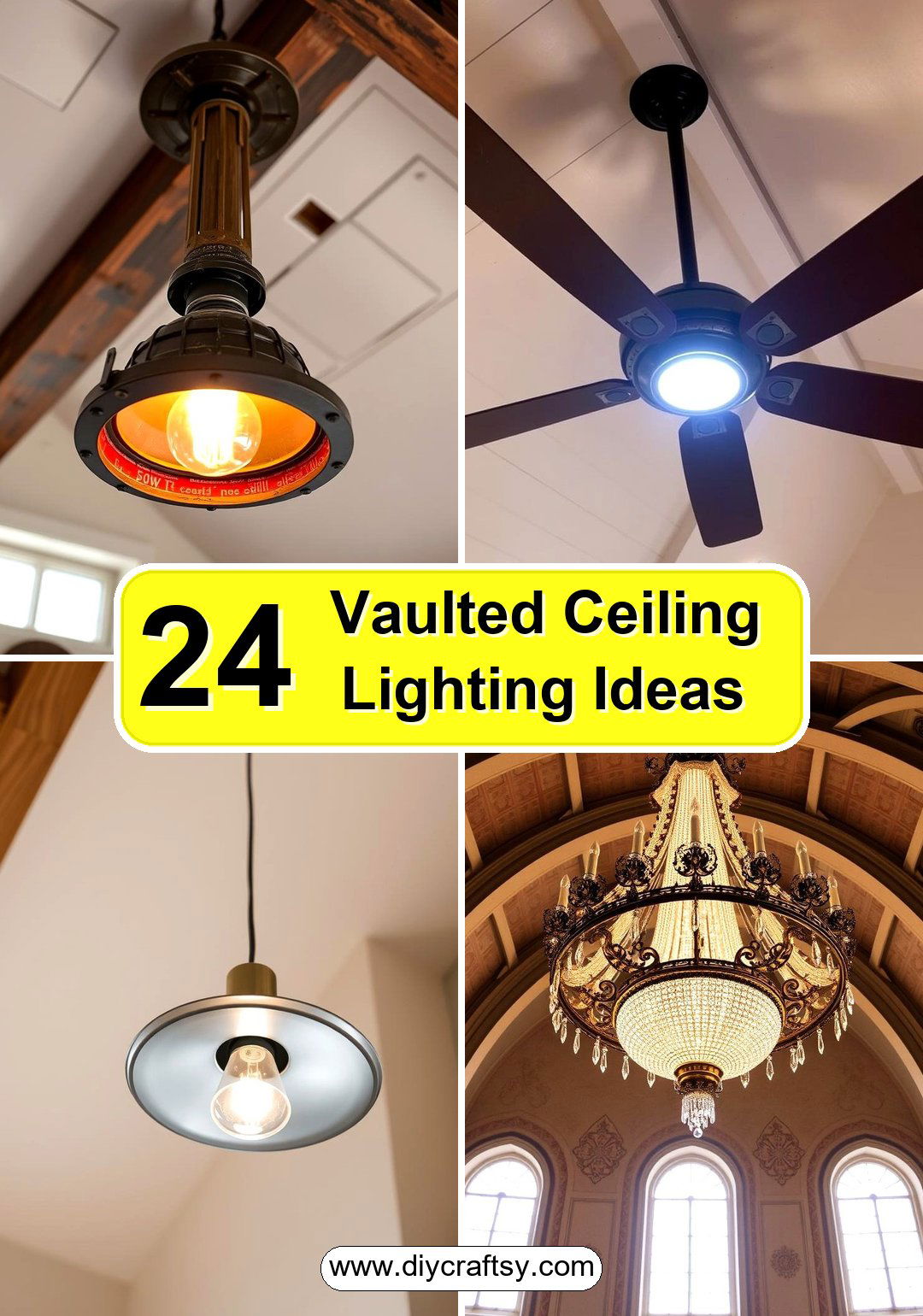 Vaulted Ceiling Lighting Ideas