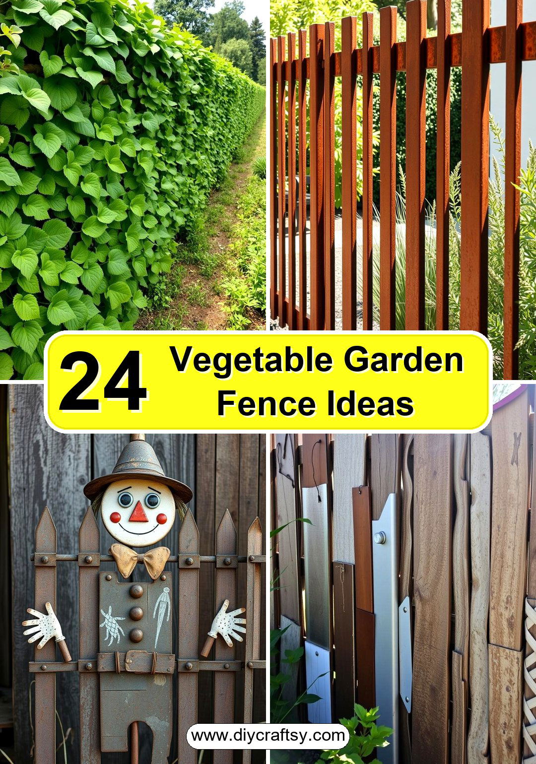 Vegetable Garden Fence Ideas