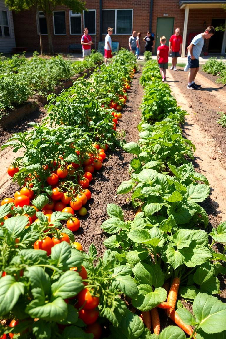 Vegetable Garden Plot - 24 School Garden Ideas
