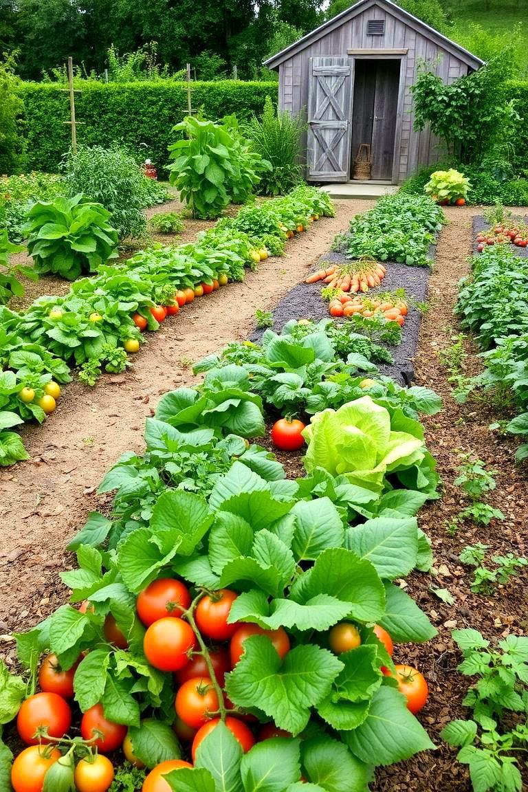 Vegetable Garden - 24 English Garden Ideas