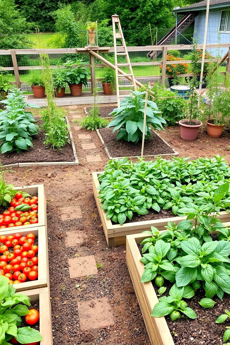 Vegetable Oasis Nook - 24 Garden Nook Ideas