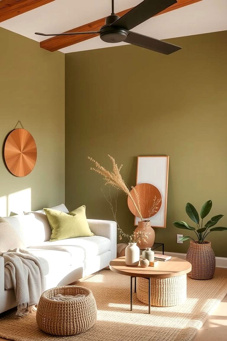 Verde Oliva - 24 Mexican Interior Paint Colors