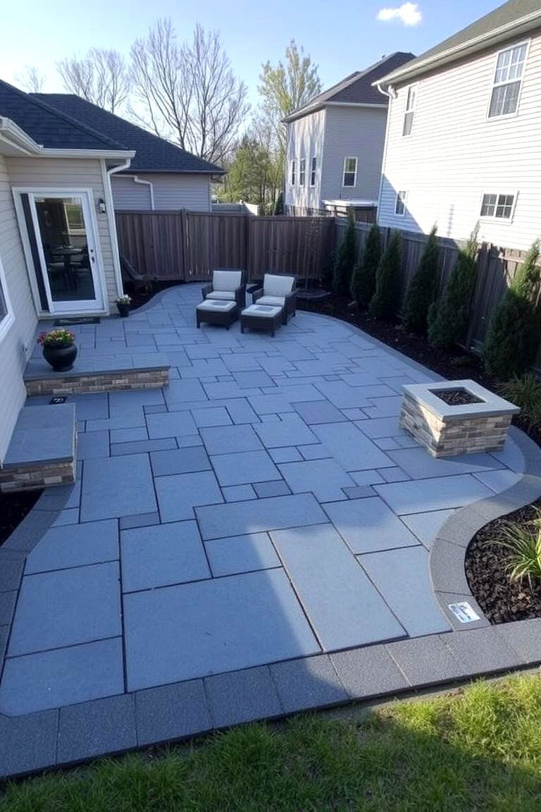 Versatile Bluestone Patio with Modular Design - 24 Bluestone Patio Ideas