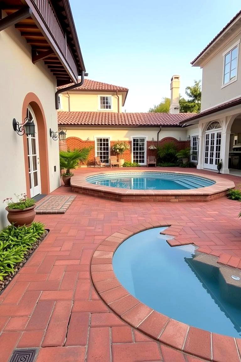 Versatile Brick Pavers - 24 Pavers Around Pool Ideas