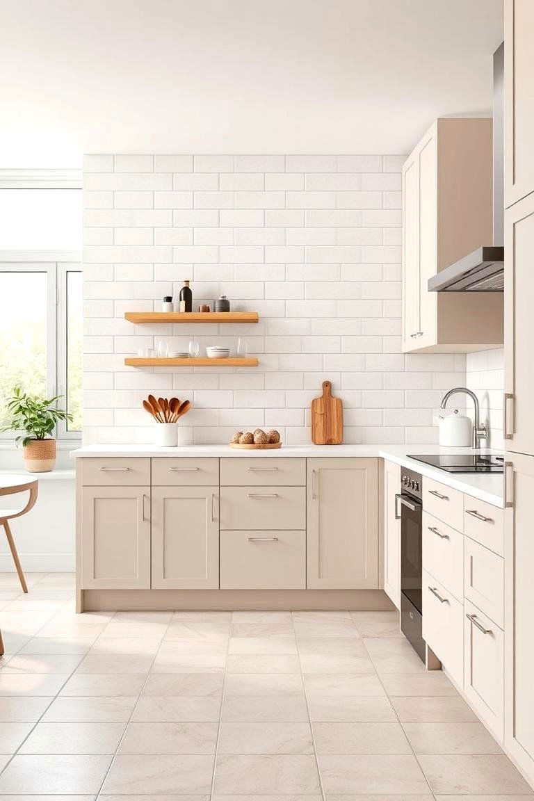 Versatile Ceramic Tiles - 24 Kitchen Floor Ideas