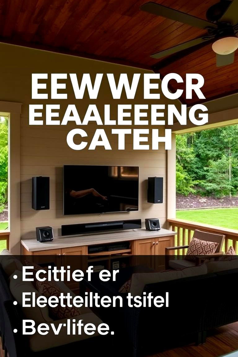 Versatile Entertainment Center - 24 Under Deck Ideas