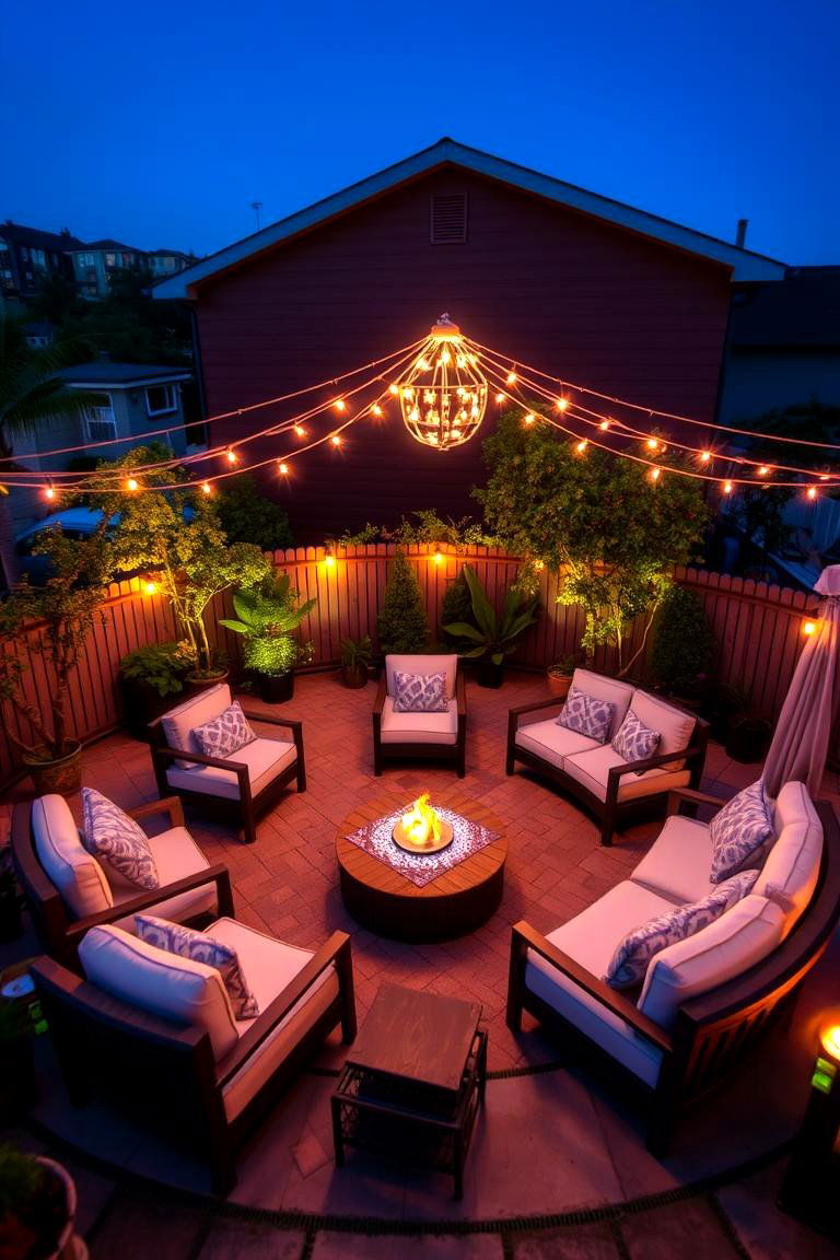 Versatile Entertainment Zone - 24 Semi Circle Patio Ideas and Inspiration