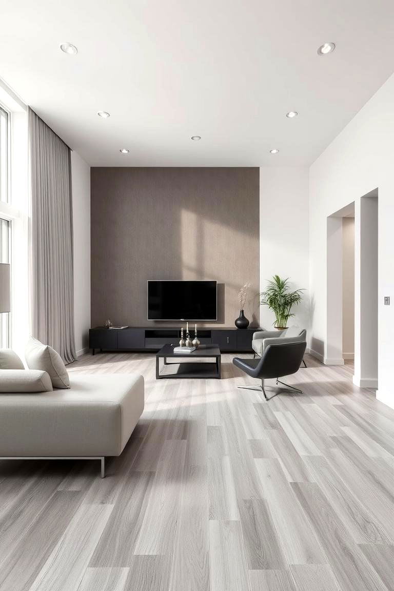 Versatile Laminate Flooring - 24 Living Room Flooring Ideas