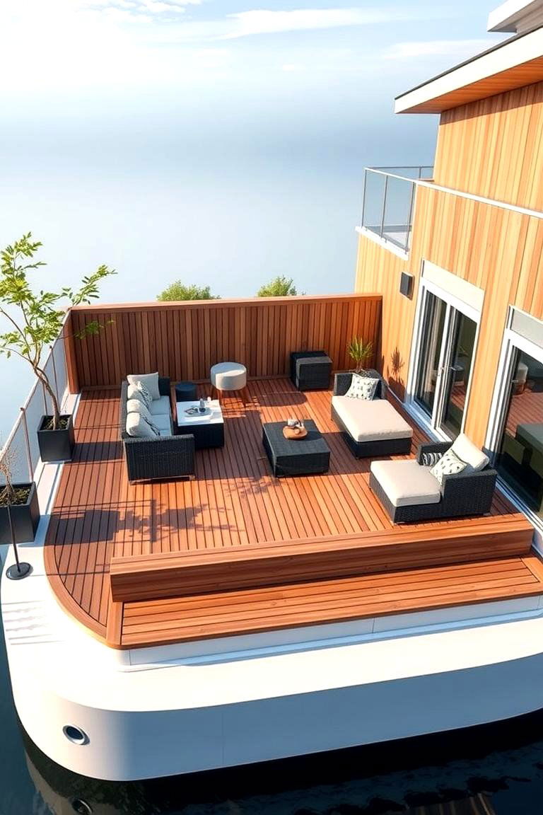 Versatile Modular Design - 24 Patio Deck Ideas