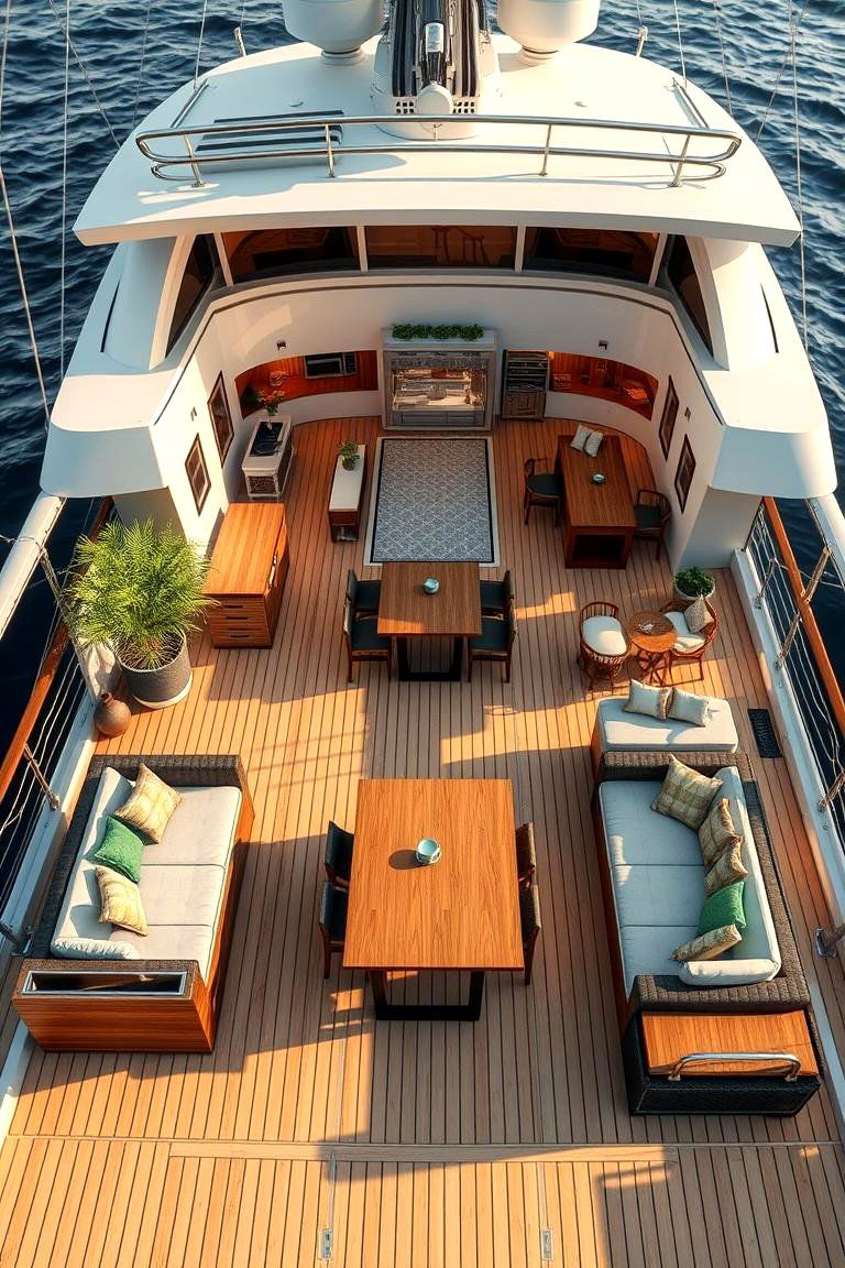 Versatile Multi Use Deck - 24 Large Deck Ideas