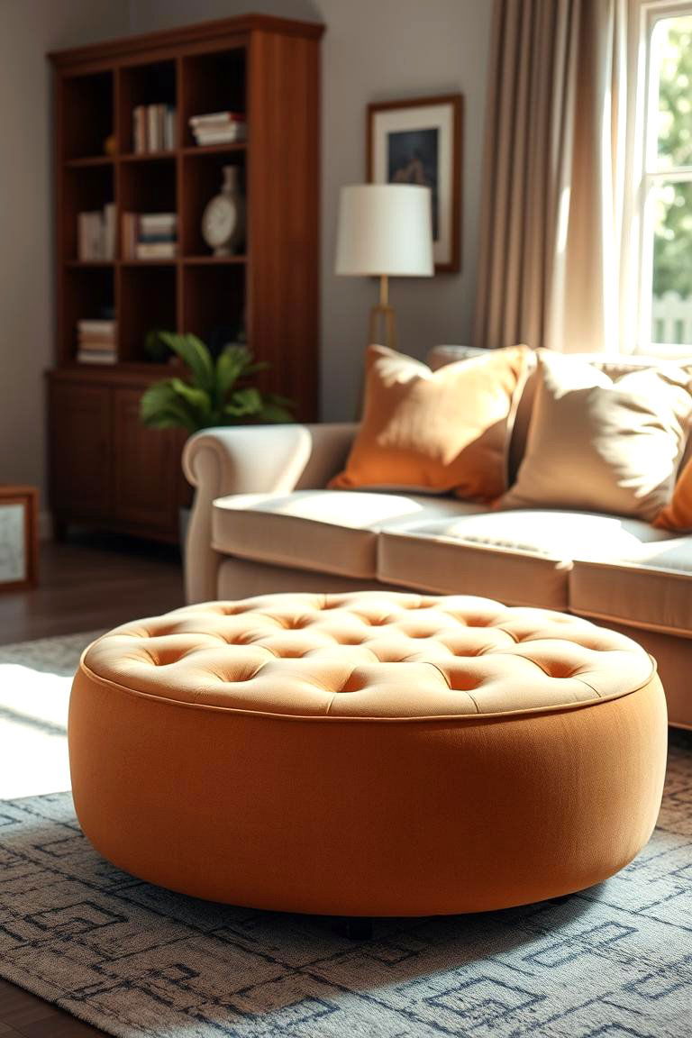 Versatile Ottoman - 24 Living Room Furniture Ideas
