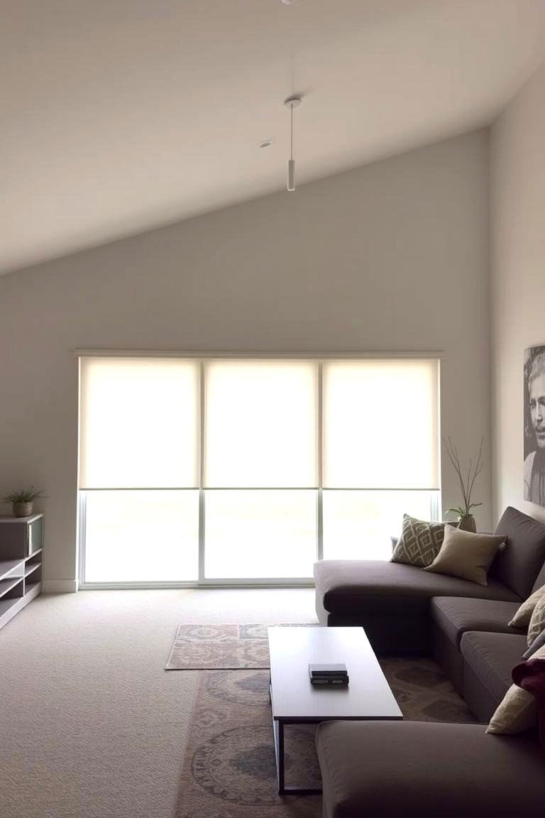 Versatile Panel Track Blinds - 24 Sliding Door Curtain Ideas