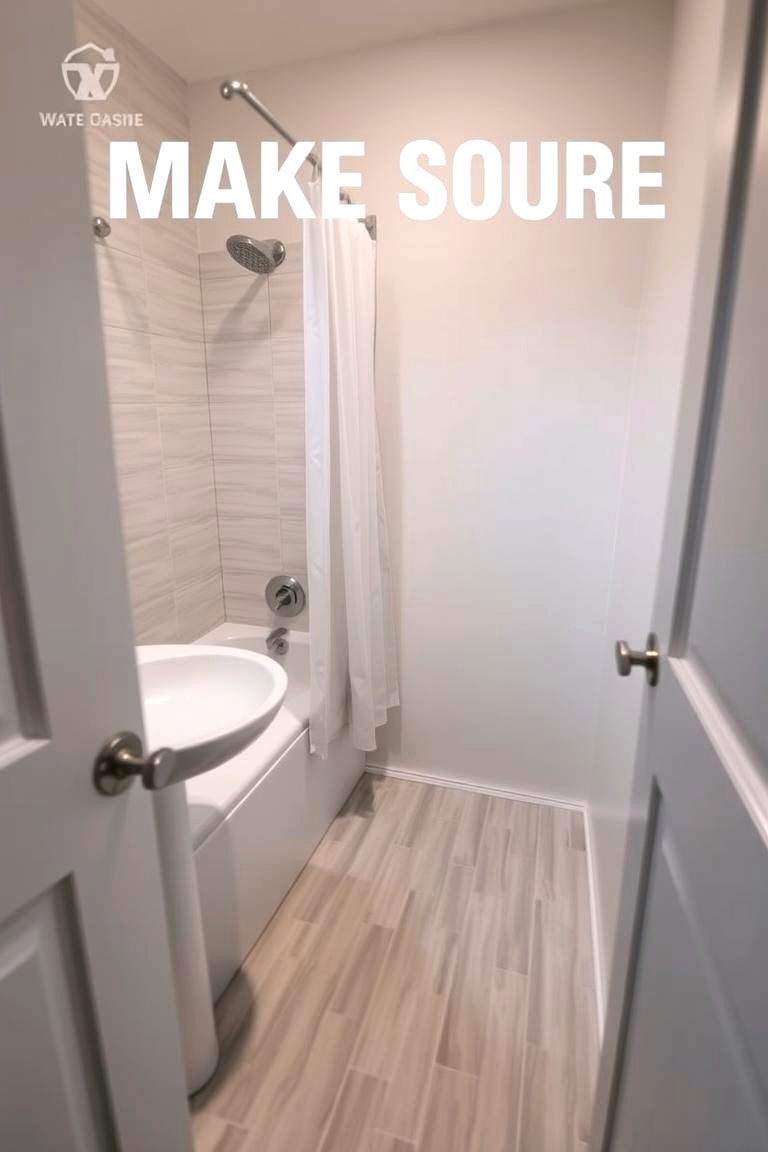 Versatile Sheet Vinyl - 24 Small Bathroom Flooring Ideas