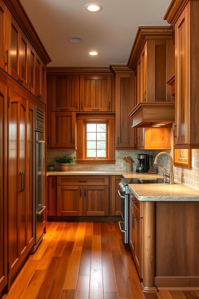 Versatile Storage Solutions - 24 Floor to Ceiling Kitchen Cabinets